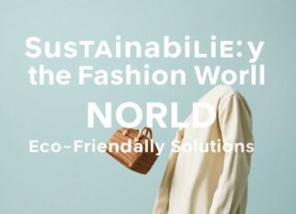 Moda Dünyasında Sürdürülebilirlik: Çevre Dostu Çözümler Sustainability in the Fashion World: Eco-Friendly Solutions