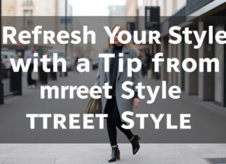 Sokak Stilinden Alınan İpucu ile Stilinizi Yenileyin Refresh Your Style with a Tip from Street Style
