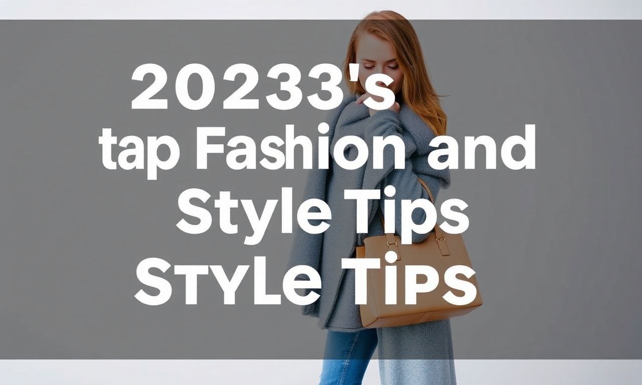 2023 Yılının En Trend Giysi ve Stil İpuçları