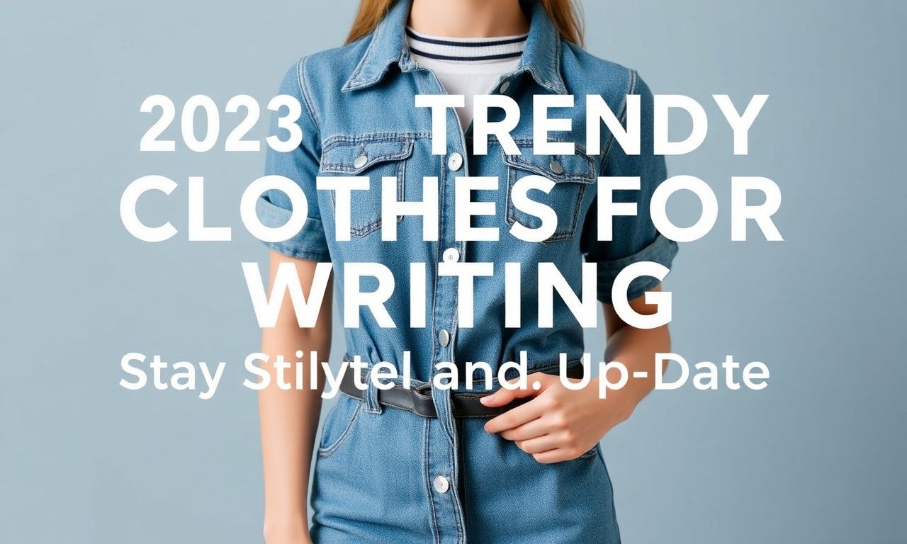 2023 Yazı İçin En Trend Giysiler: Stilde Güncel Olun!