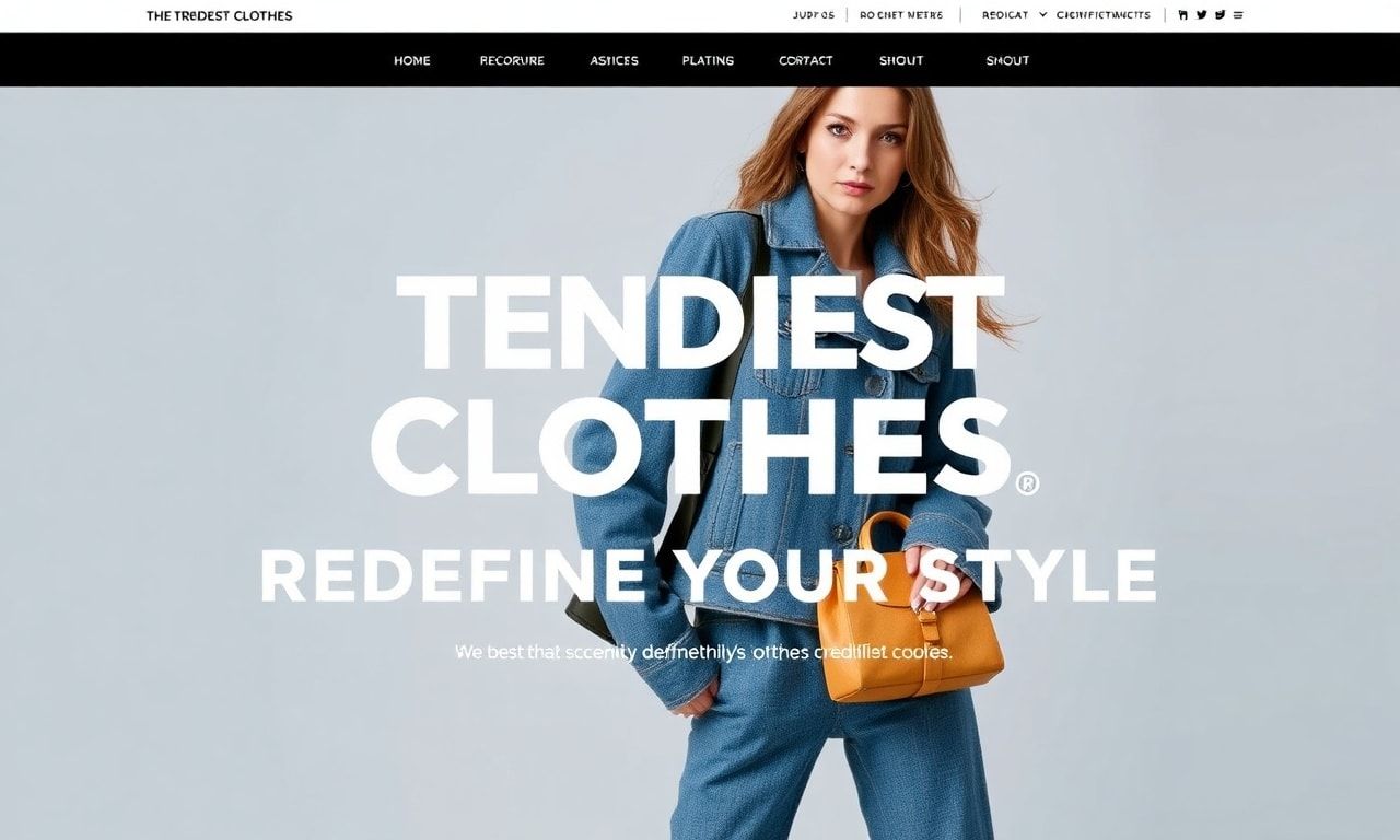 2024'ün En Trend Giysiler: Stilinizi Yeniden Tanımla