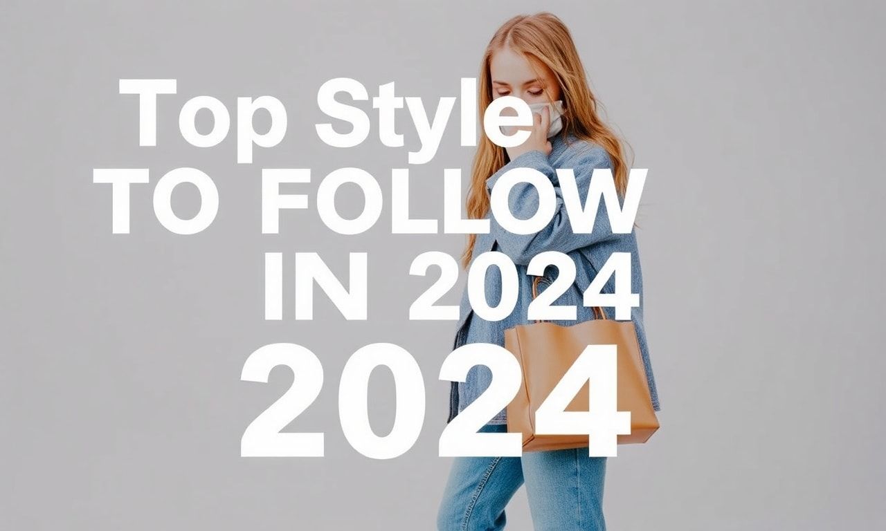 2024'te Takip Edilmesi Gereken En Çok Stil Trendleri