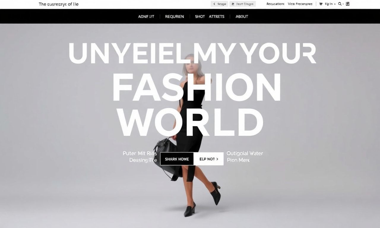 Moda Dünyasının Gizemini Keşfedin: Stilinizle Dikkat Çekin