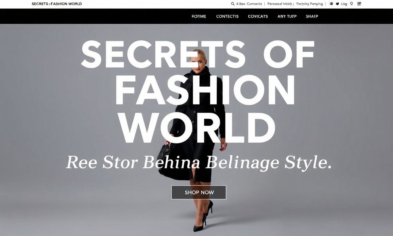 Moda Dünyasının Gizemleri: Stillerin Arkasında Yatan Hikayeler