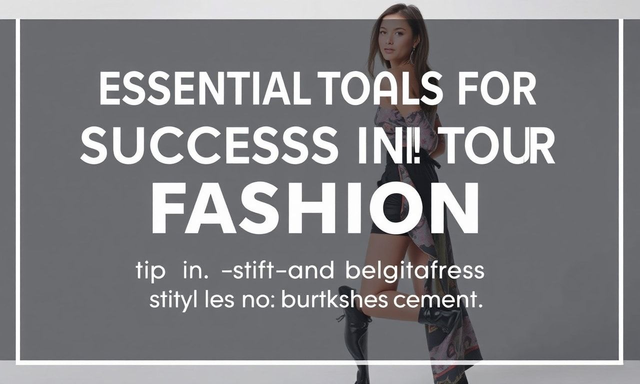 Moda Dünyasında Başarı için Gerekli Aletler: Stile ve İşletme Yönetimine Dair İpucları