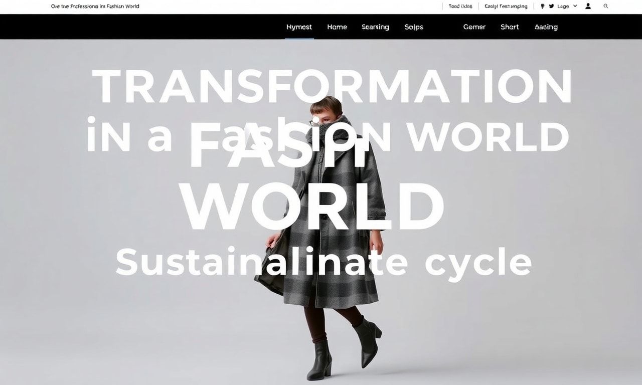 Moda Dünyasında Dönüşüm: Sürdürülebilir Çevrim İçin Stiller