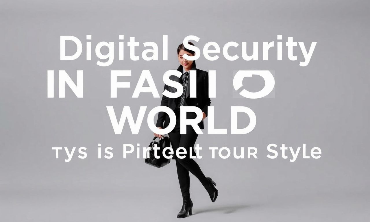 Moda Dünyasında Dijital Güvenlik: Stilinizi Koruma Yolları