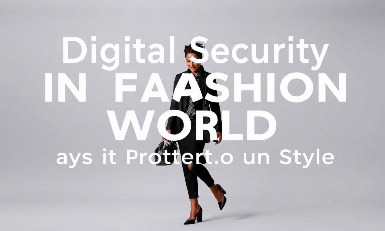 Moda Dünyasında Dijital Güvenlik: Stilinizi Koruma Yolları