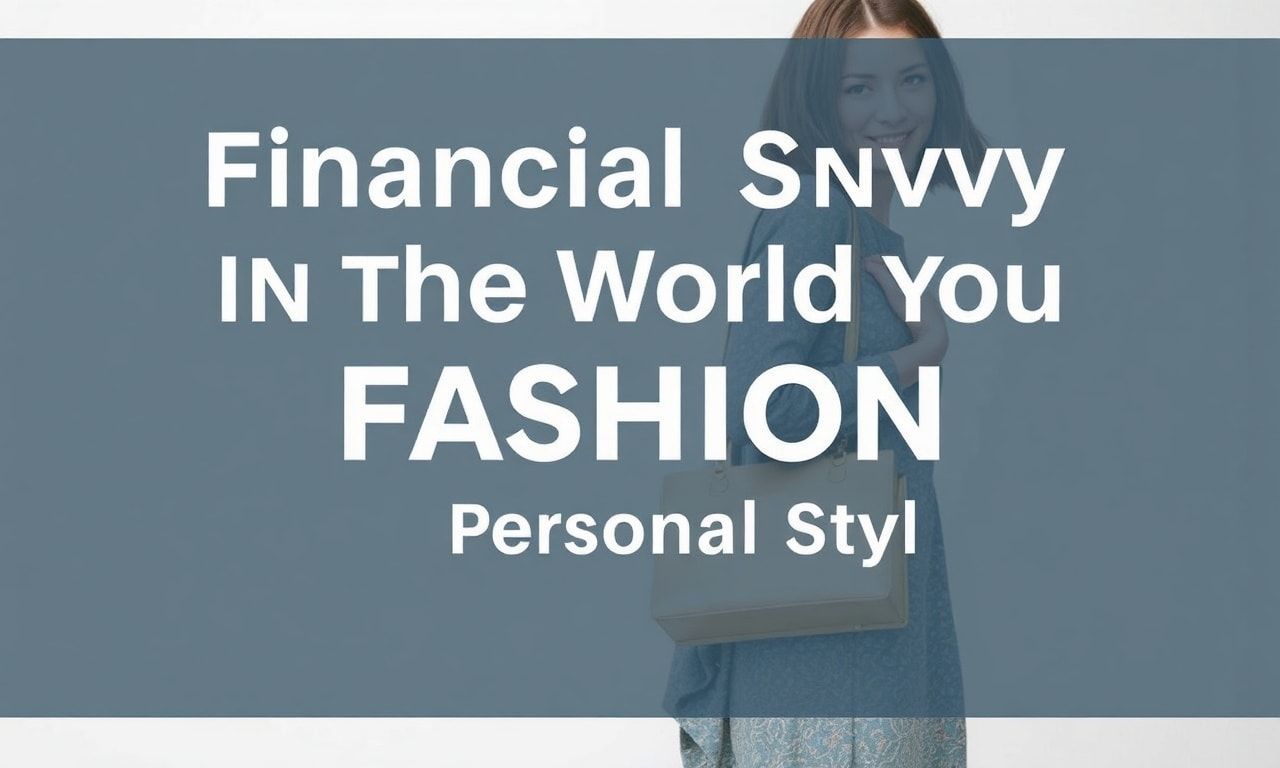 Moda Dünyasında Finansal Akıllılık: Kişisel Stili Finanse Etme