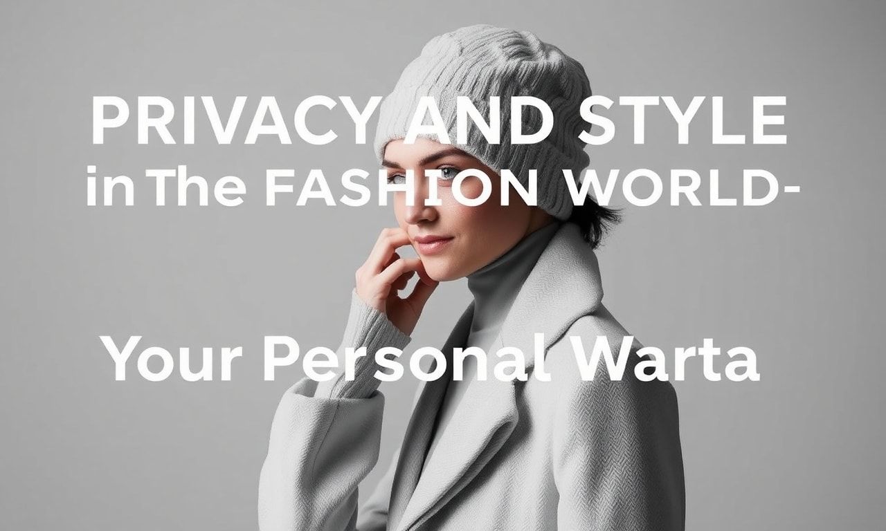 Moda Dünyasında Gizlilik ve Stil: Kişisel Verilerinizi Nasıl Koruyabilirsiniz