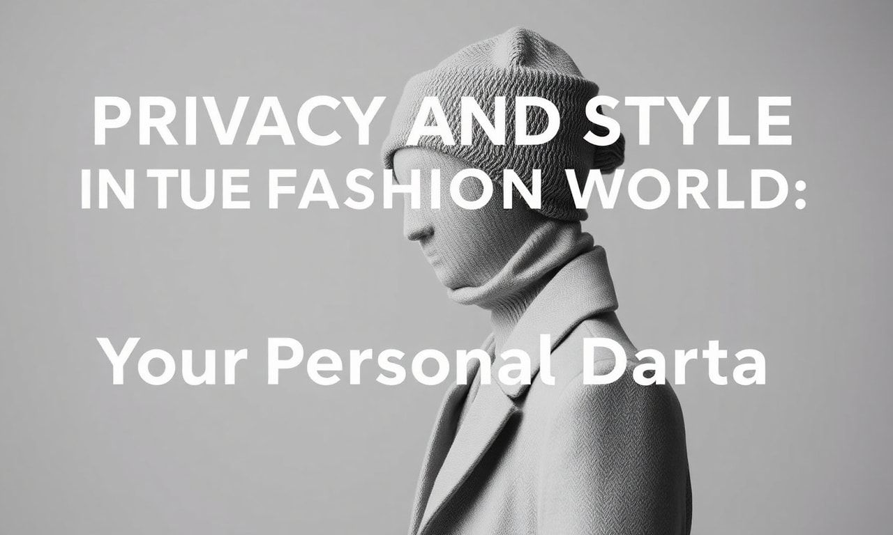 Moda Dünyasında Gizlilik ve Stil: Kişisel Verilerinizi Nasıl Koruyabilirsiniz