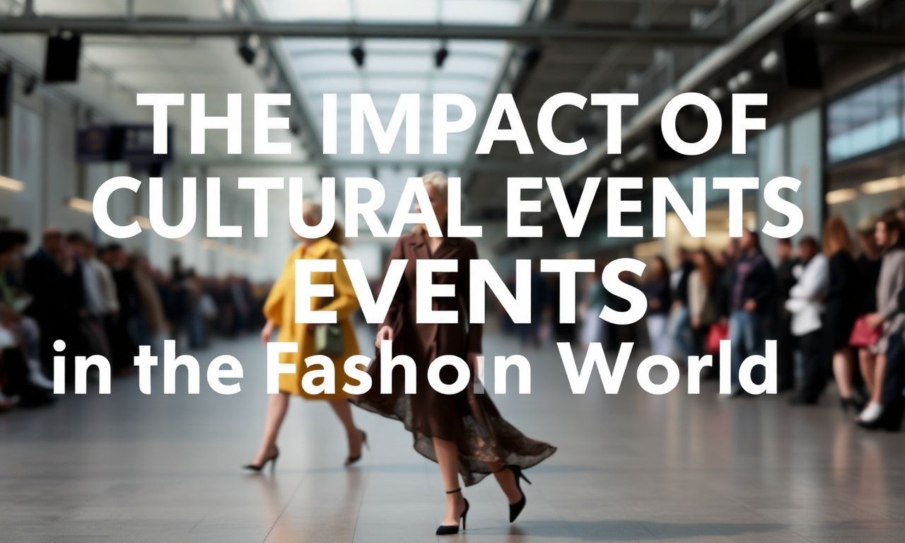 Moda Dünyasında Kültürel Etkinliklerin Etkisi