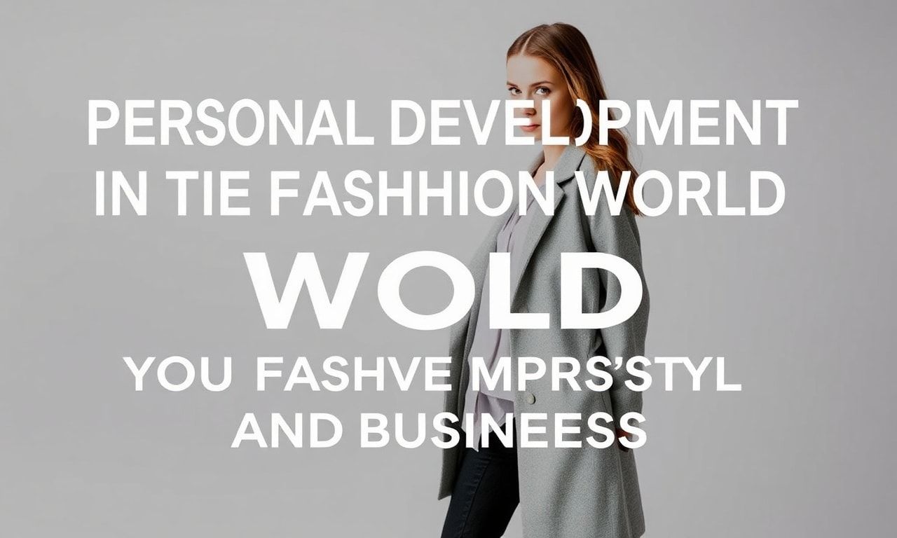 Moda Dünyasında Kişisel Gelişim: Stilinizi ve İşletmenizi Nasıl Geliştirebilirsiniz