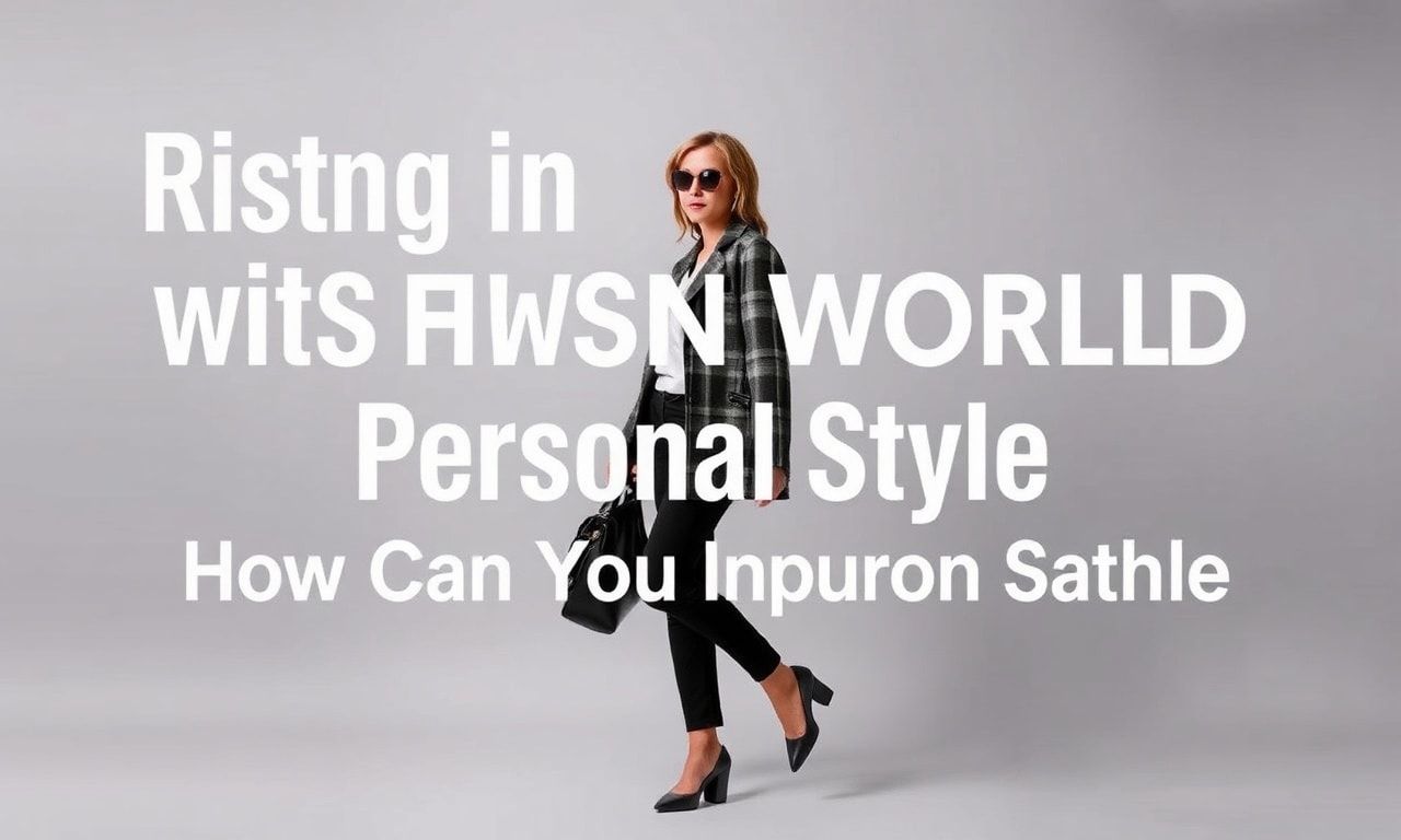 Moda Dünyasında Kişisel Stille Yükselmek: Stilinizi Nasıl Geliştirebilirsiniz?