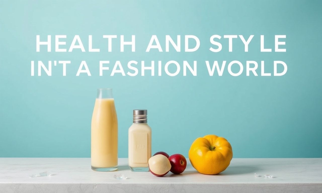 Moda Dünyasında Sağlık ve Stil: Şeker Özgür Yaşam Tarzı