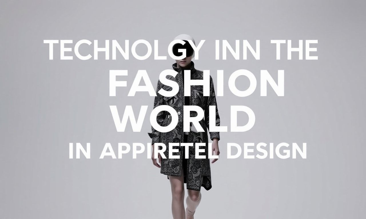 Moda Dünyasında Teknoloji: Giyim Tasarımında Yükselen Yıldızlar