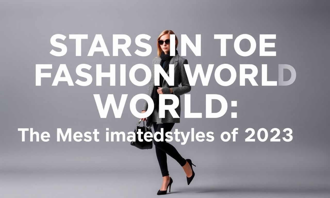 Moda Dünyasında Yıldızlar: 2023'ün En Çok Taklit Edilen Stilleri