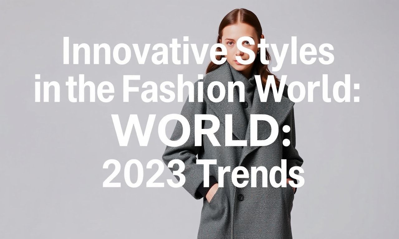 Moda Dünyasında Yenilikçi Tarzlar: 2023 Trendleri