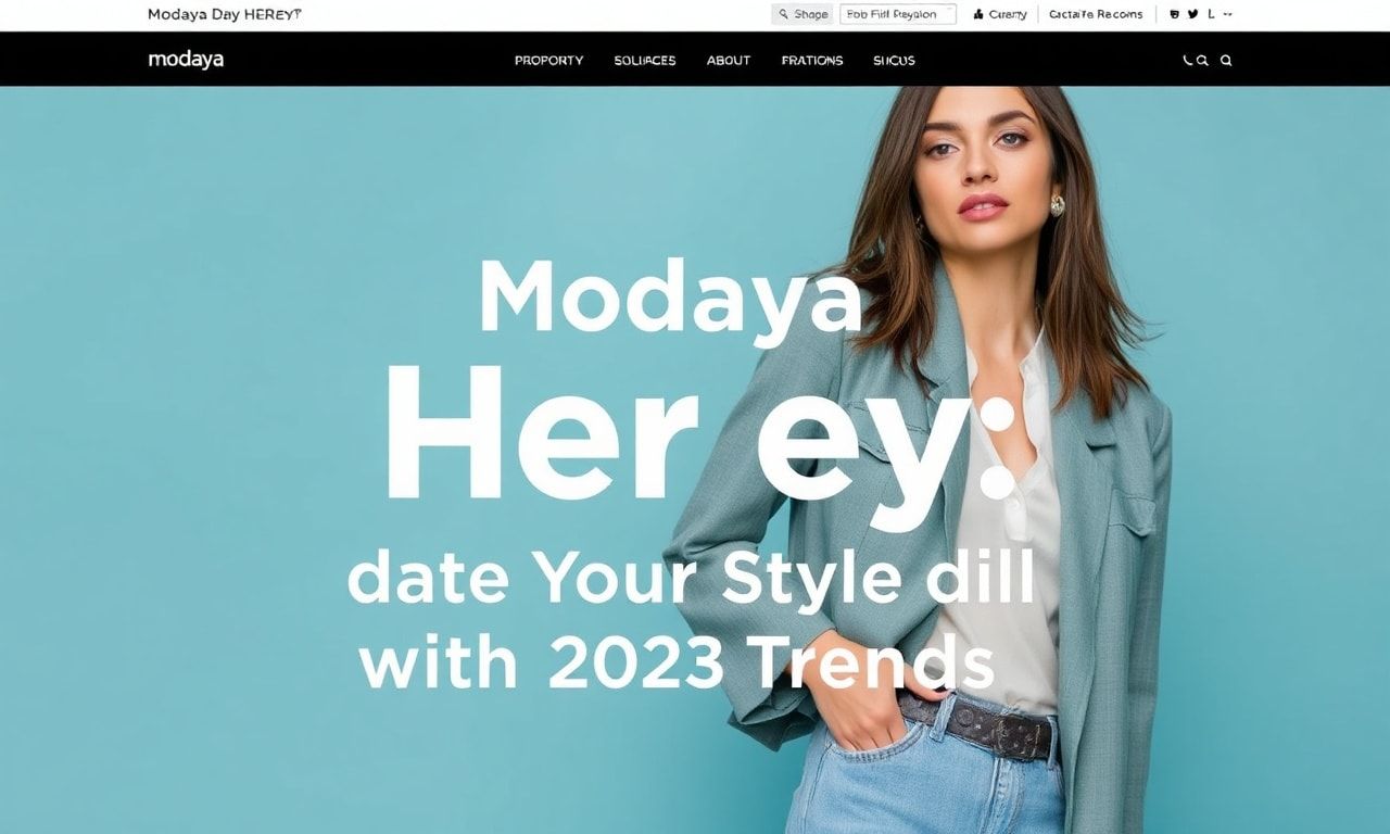 Modaya Dair Her Şey: Stilde Güncellenmek İçin 2023 Trendleri